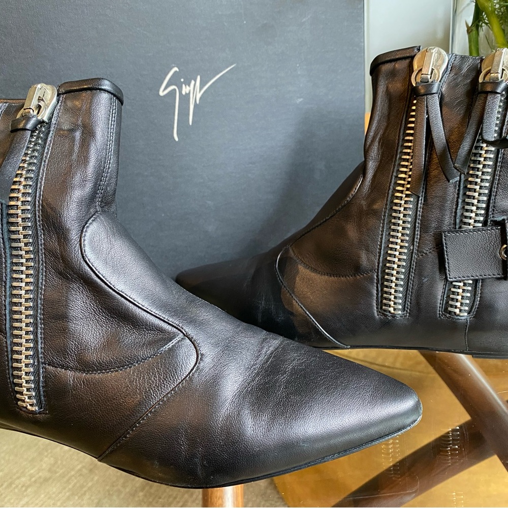 Giuseppe Zanotti Moto Booties - Picture 9 of 17